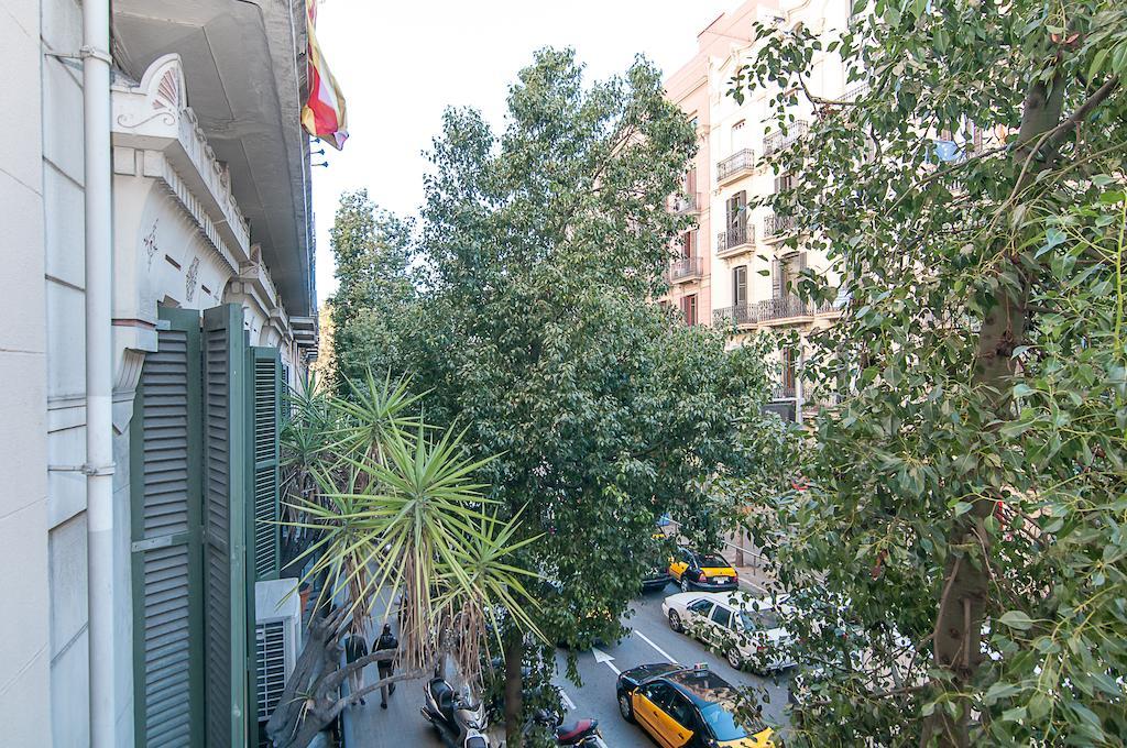 Weflating Ramblas Barcelona Rom bilde